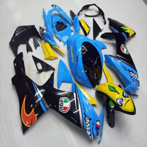 Custom motorcycle body kit for K11 GSX-R600 11-15 GSXR750 2011 2012 2013 2014 2015 Injection blue yellow Fairing M2