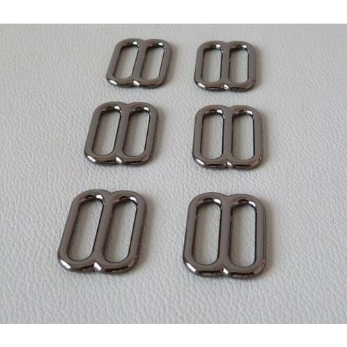 20Pcs/Lot Strong Metal Hardware Slider Bag Straps Adjustable Buckle Backpack Pet Dog Collar Hooks Clasp DIY Sewing Accessories