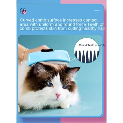Cat Comb To Remove Floating Hair and Depilation Comb Brush Artifact Pet Dog Hair Cleaner Pet Shaving Products Pet Brush
