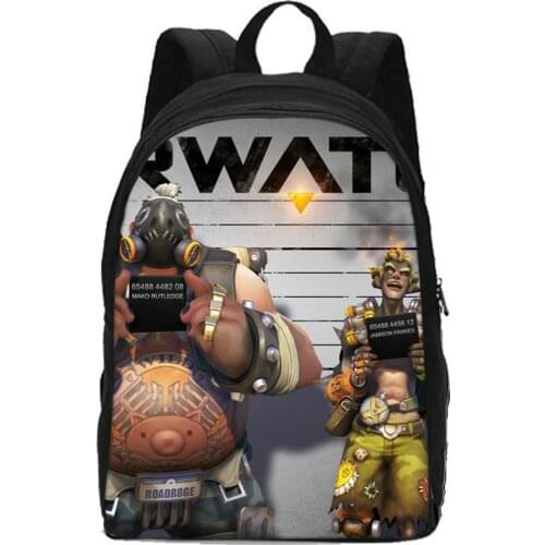 Roadhog Backpack JunkRat Daypack Mako Rutledge Schoolbag Game Picture Rucksack School Bag Photo Day Pack