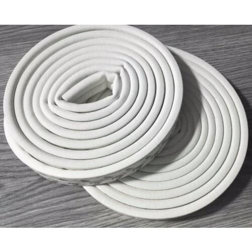 Door Window Self-adhesive Sealing Strip Screen Sash Cupboard Wardrobe Closet Seals EPDM Rubber Gasket 9x6mm White Gray Brown odd