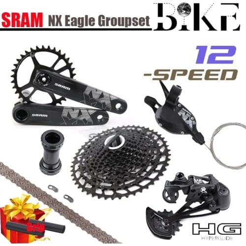 SRAM NX EAGLE 1x12 11-50T speed Groupset Kit DUB 175 170mm Trigger Shifter Rear Derailleur Cassette Chain Crankset