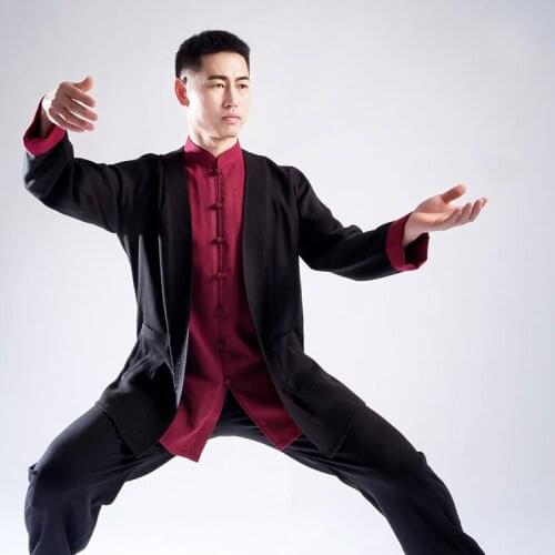 Tai Chi Clothes Male Martial Art Performance Clothes New Product Taiji Boxing Clothing Three Pieces