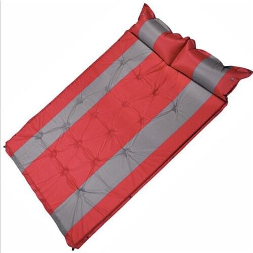 Ultralight Camping Inflatable Mattress Sleeping Pad 2~3 People Outdoor Air Cushion Thicken Sleeping Pads Dampproof Mat Hiking