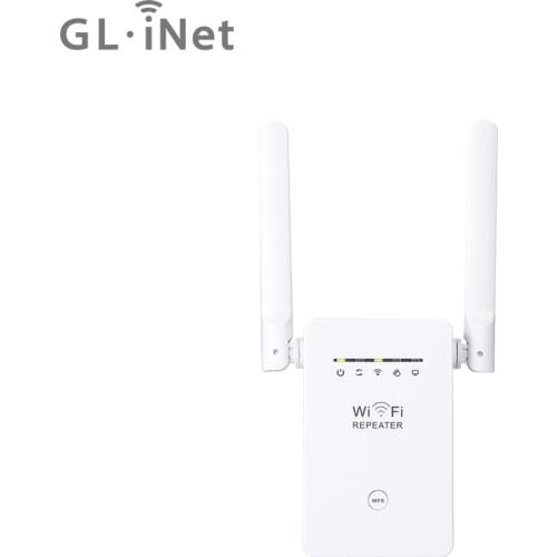 GL.iNet R300 WiFi Repeater WiFi Range Extender, 300Mbps Router, Wireless Signal Booster and Access Point, Single Band 2.4Ghz