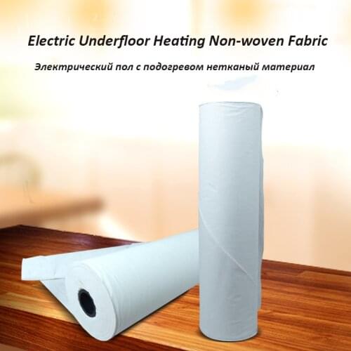 100m Warm Floor Heating Nonwoven Fabric Protection Foil for Heating Film Moisture Proof PP Material Protection Film