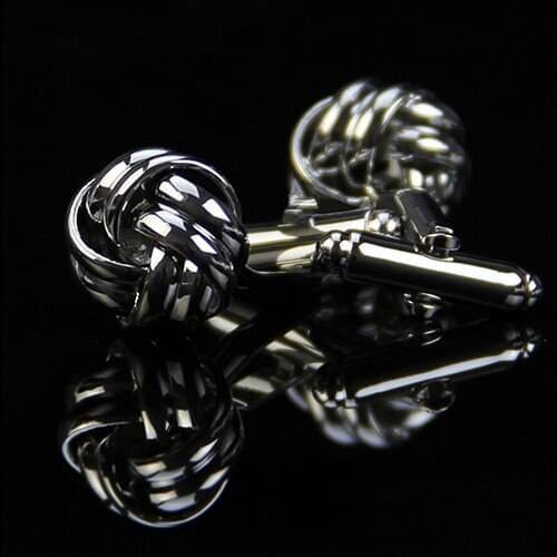 2016 Mens Stainless Steel Vintage Tone Laser Twist Cuff Links Wedding Gift AS5O