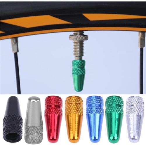 5pcs Bicycle Valve Cap Aluminium Bike Presta Valve Cap High Pressure Spikes Tire Valve Dust Cover MTB Bike Bicycle Accessories