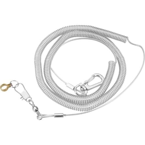 6m Parrot Bird Anti-bite Flying Training Rope Leash Harness for Cockatiels Macaw African Greys Starling Birds