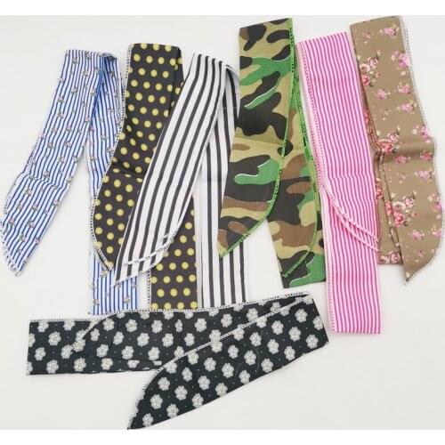 100Pcs Mixed Color New Summer Ice Scarf Super Cool Cooling Headband cool Ice towel cold water neck cooler cool scarf Neck towel
