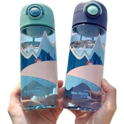 Water Bottle Sport Drinking Bottle High Quality Free Bpa Student Plastic Portable Outdoor Travel Water Bottle Free Shipping