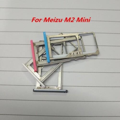 1PCS New SIM Card Tray Slot Holder For MEIZU M2 Mini 5 Inch Replacement Phone Parts