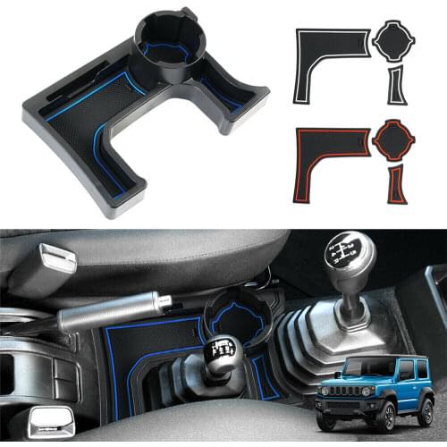 For Suzuki Jimny 2019 2020 Car Center Console Cup Phone Card Holder Storage Box Gear Shift Tray Organizer AT/MT Model