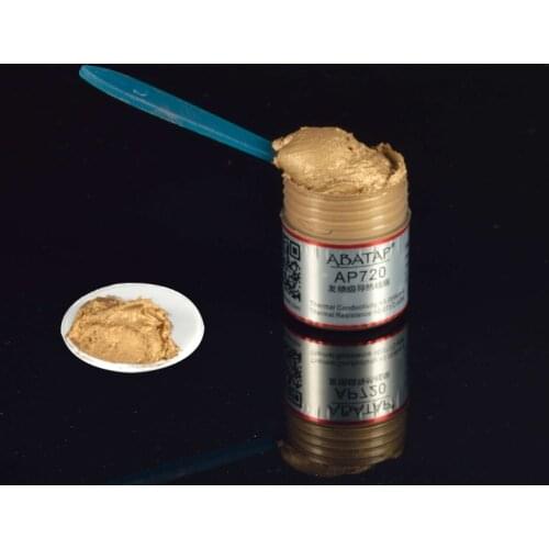 Best gold color thermal paste notebook cpu graphics card ic many chip containing copper heat grease cooler silicone grease