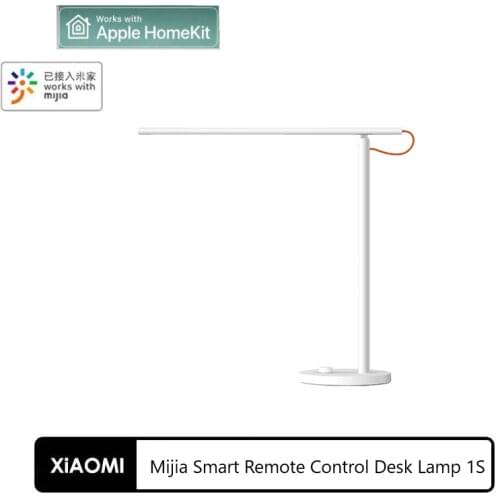 Xiaomi Mijia Smart Remote Control Desk Lamp 1S RA90 Color 4 Lighting Modes Dimmable Reading Lamp with Mijia HomeKit APP