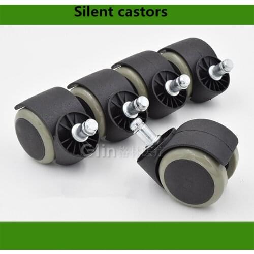 New Arrival 10pcs/lot Threaded Ball caster Office Computer Chair Pulley wheel sliding dentist office chair accessories