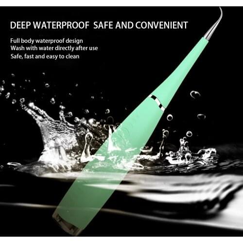 Portable Electric Sonic Dental Scaler Tooth Calculus Remover Tooth Stains Tartar