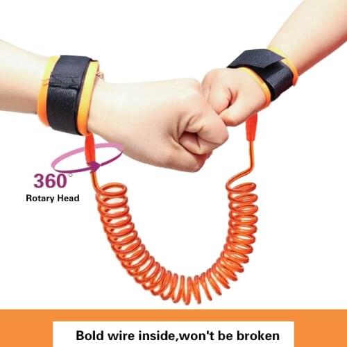 Anti Lost Wrist Link Toddler Leash Safety Harness for Baby Strap Rope walker toddler backpack with harness walking hand belt