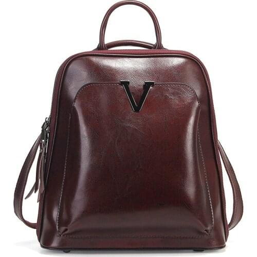 2021 Women Backpack Shopping Bags Laptop Backpack Luxury Designer Bag Genuine Leather Female Backpacks Ladies Travel Backpack