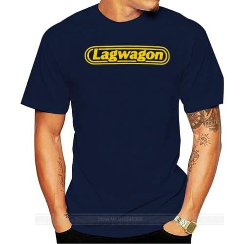 Create A Shirt Online Short Summer O-Neck Mens Popular Lagwagon Rock Band Black Tee Shirt