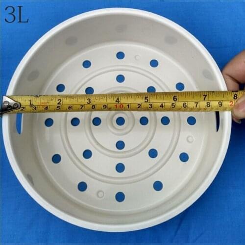 1Pcs Rice Cooker Food Grade IvoryColorPlastic Steamer Kitchenware Can Hold Rice Cooker Steamer Basket Plastic Heatersteam Basket