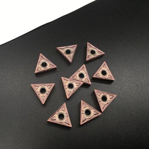 10PCS TNMG160404 MM 1125 External Turning Tool Carbide Insert Cutting Lathe CNC Tools Lathe Cutter Carbide Tip Stainless Steel