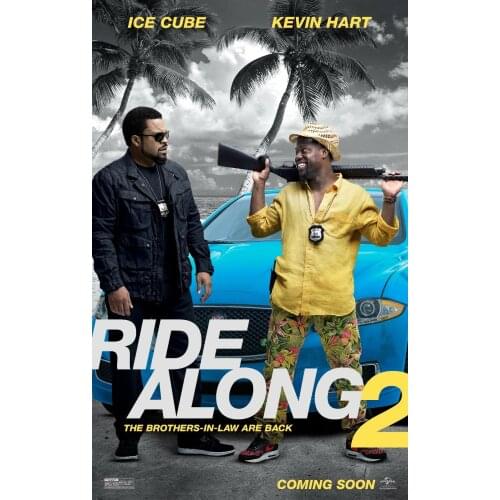 Ride Along 2 Movie ART SILK POSTER Decorative Wall painting 24x36inch