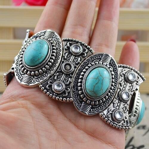 2016 Classical Womens Retro Vintage Natural Cute Tibet Bracelet ASPO