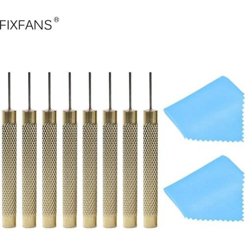 FIXFANS 8Pcs Cell Phone SIM Card Opening Removal Tool SIM Tray Ejector Pin for iPhone iPad Samsung Galaxy and Android Smartphone