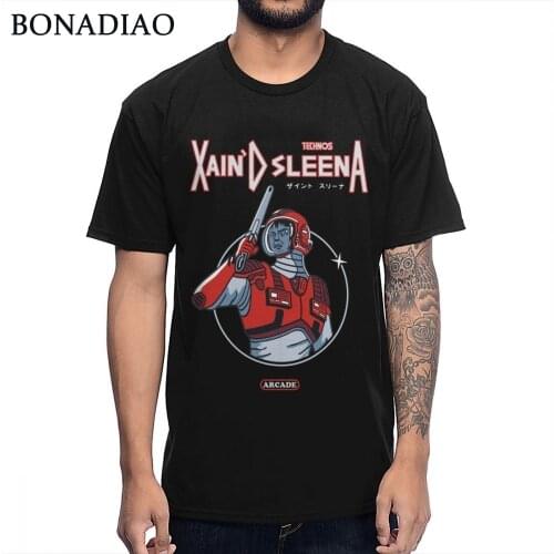 O-neck Arcade Game Xain D Sleena T Shirt Old Style For Men Top Tee