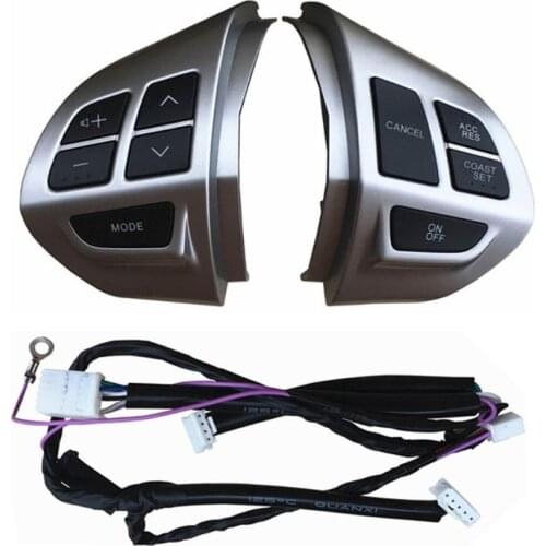 Car-styling Button for Mitsubishi ASX Radio Volume Steering Wheel Control Switch W91F