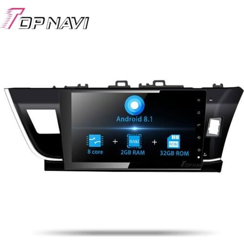 2 din Autoradio Auto For Toyota Corolla 2014 2015 2016 10.1'' Android 8.1 Car GPS Navigation player Octa Core Radio Tuner NO DVD