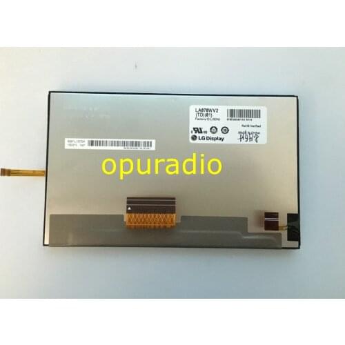 Free post new Brand L-G 7inch LCD display LA070WV2(TD)(01) LA070WV2-TD01 with touch screen panel for Toyota Prius 2012 JBL radio
