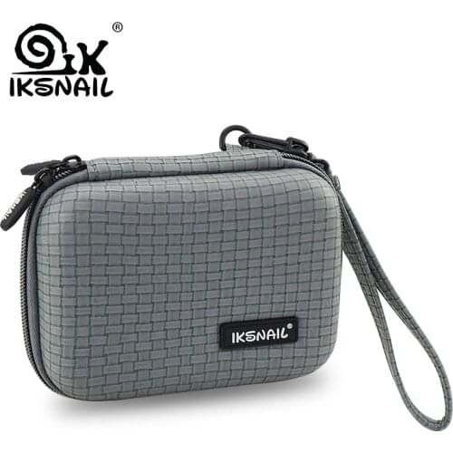 IKSNAIL EVA Storage Case Portable Waterproof Headphones Bag For Xiaomi Power Bank Bluetooth Earphone SD Card Digital Accessories