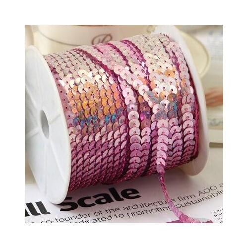 Beautiful Sequin Ribbon Trim Craft Sewing Trimming 100 yard Free shipping