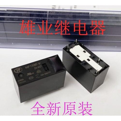 Hf158f-v 24-h2t 10A magnetic latching relay 24 V 4 Pin