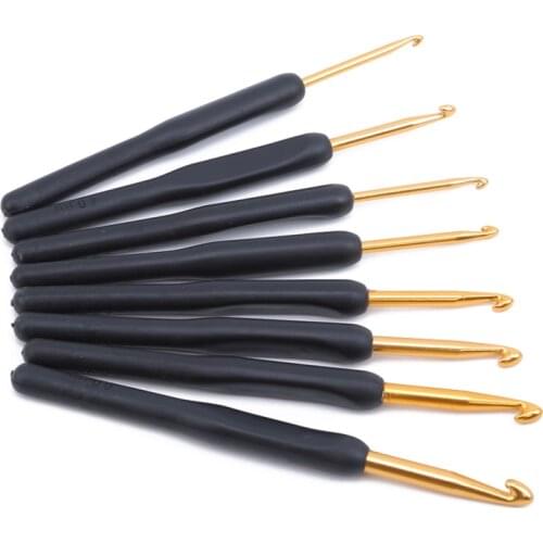 Soft Handle Weave Crochet Hook knitting Needle DIY Wool Suit Sweater Weave Tool Costura agulha de croche