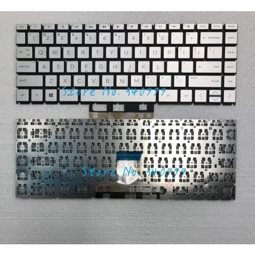 New US For HP Pavilion 14-CE 14-ce0001tx 14-ce1056wm 14-ce1058wm 14-ce3019tx silver keyboard
