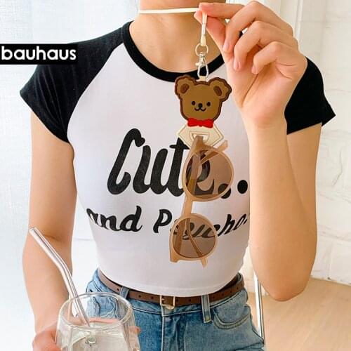 QT3397 Fashion Womens Small bear Sunglasses Necklace cute Korean girl style Eyewears Cord Holder neck strap Rope