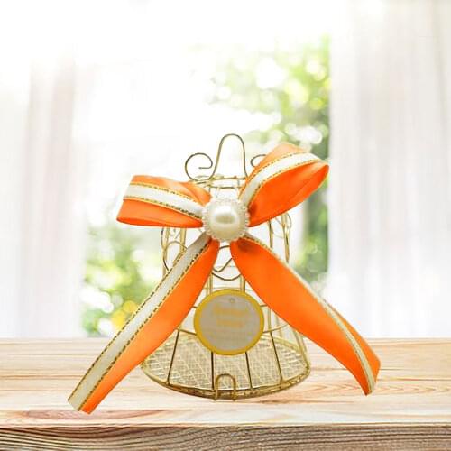 Hollow Bird Cage Candy Box Wedding Party Gift Box Container Tinplate Candy Chocolate for wedding birthday festivals gift