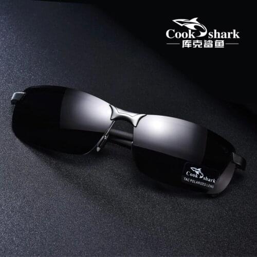 Cookshark 2020 new sunglasses fishing sunglasses polarized driving driving hipster glasses