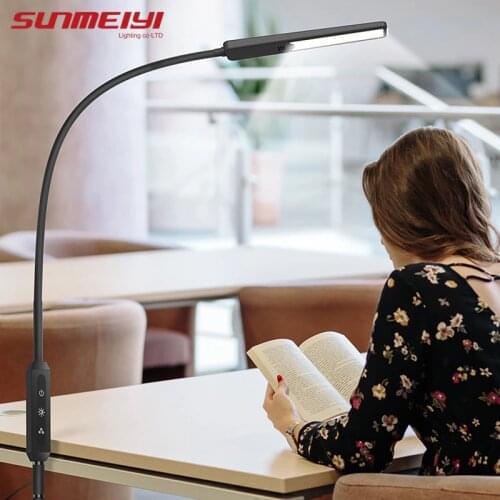 Modern Led Floor Lamps Touch Dimming With Remote control Eye Protection Study Floor Light For Living room Bedroom Standing Lamp