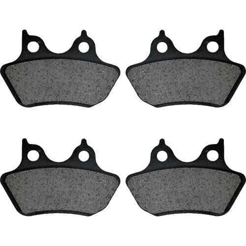 For Harley FXST FXSTi Softail Standard / FXSTB FXSTBi Night Train 2000 2001 2002 2003 2004 2005 Motorcycle Brake Pads Front Rear