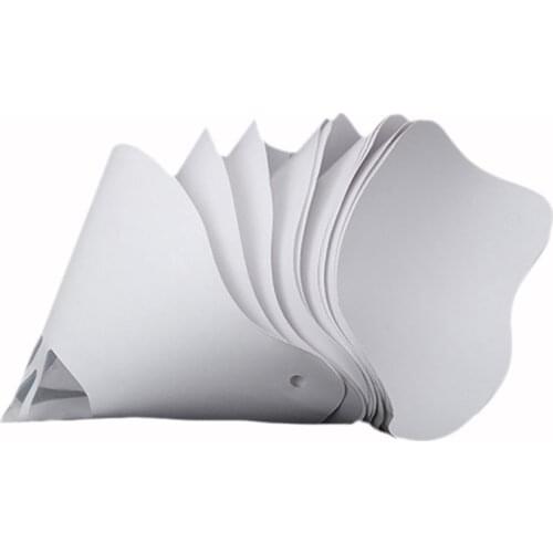 50Pcs Resin Thicken Paper Filter Disposable for Wanhao D7 SLA UV 3D Printer Parts Accessories Filament Filter