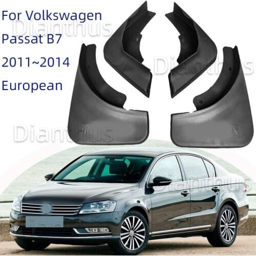 For Volkswagen VW Passat B7 2011~2014 2012 2013 Car Mudguard Anti-splash Anti-Fouling Front Rear Fender Accessories