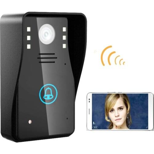 HD 720P Wireless WIFI Video Door Phone Doorbell Intercom Camera IR Night Vision Waterproof Camera
