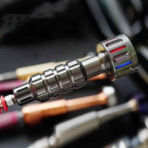 FanXing Titanium Alloy Screwdriver Fidget Spinner Column Handle Combination Disassembly Tool Batch Head Accessories EDC