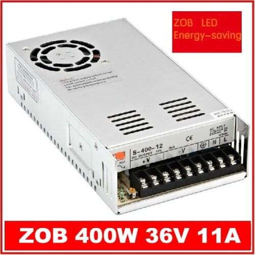 400W S400W-36V-11A LED Switching Power Supply,36V 11A,85-265AC input,CE ROSH power suply 36V Output