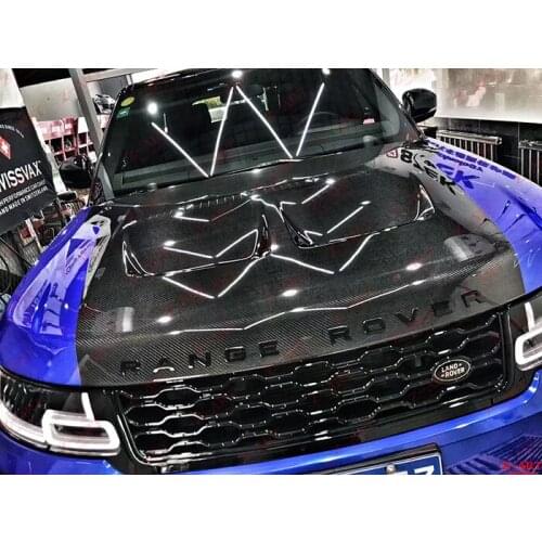 Carbon fiber engine hood for Range Rover sport 2014-2020 carbon enigne cover for Range rover sport carbon fiber engine bonnet