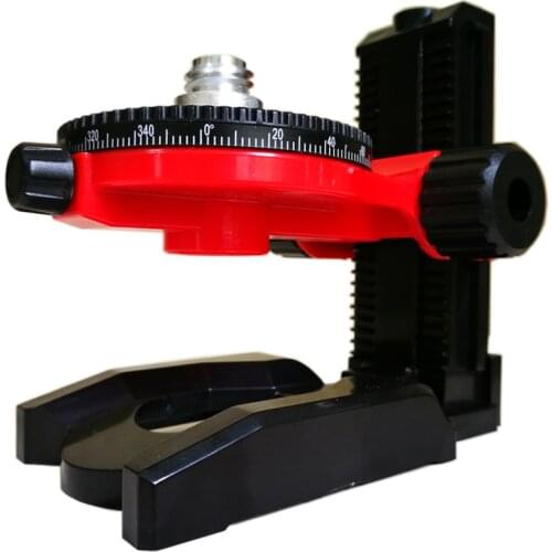 Laser level bracket 1/4-5/8"360 degrees fine super strong magnet pulls L-bracket leveling support for universal Laser leve